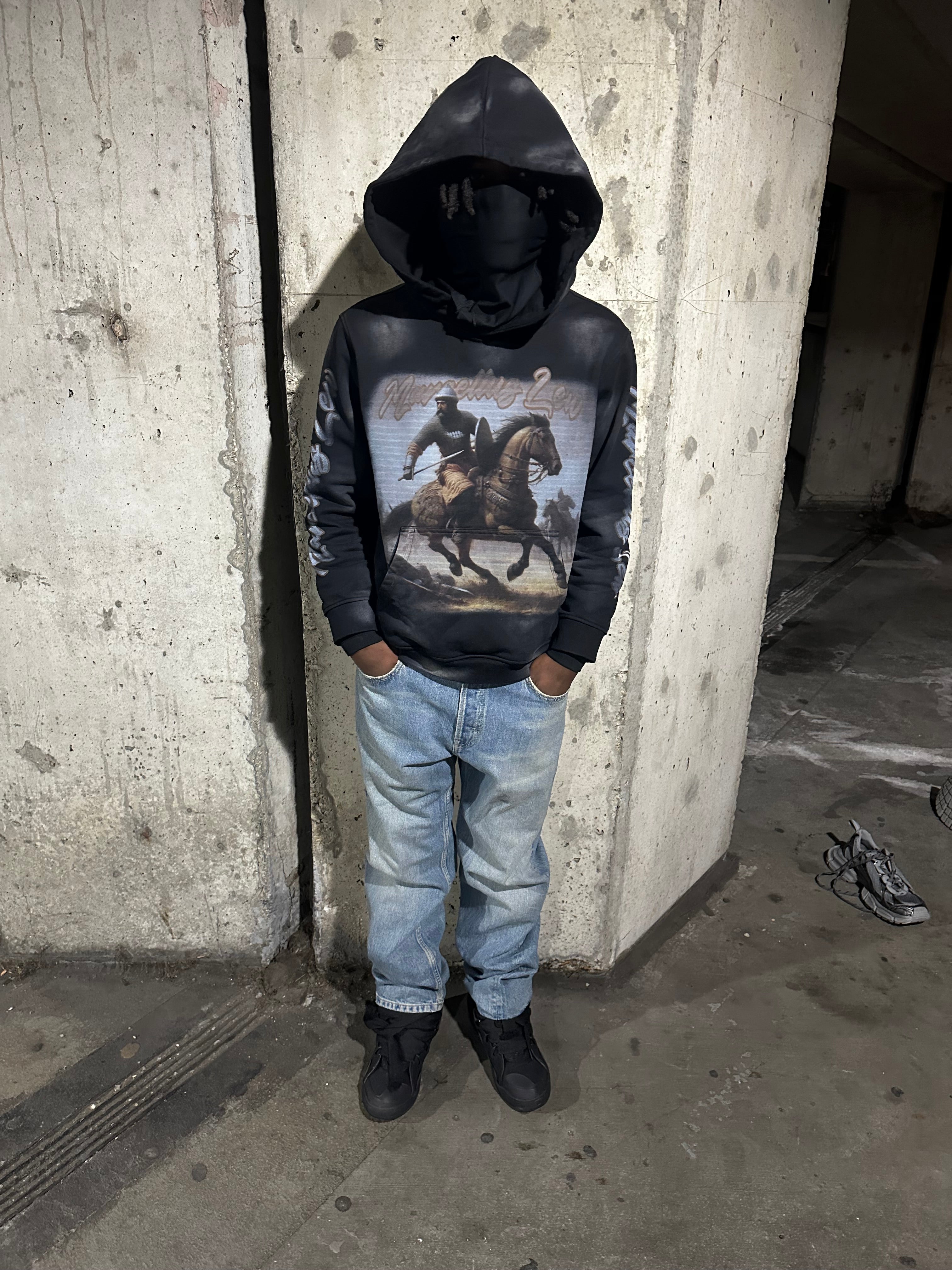 “The Roman’s Are Coming” Sunfade Wash Hoodie
