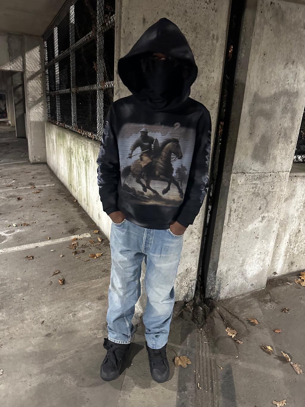 “The Roman’s Are Coming” Sunfade Wash Hoodie
