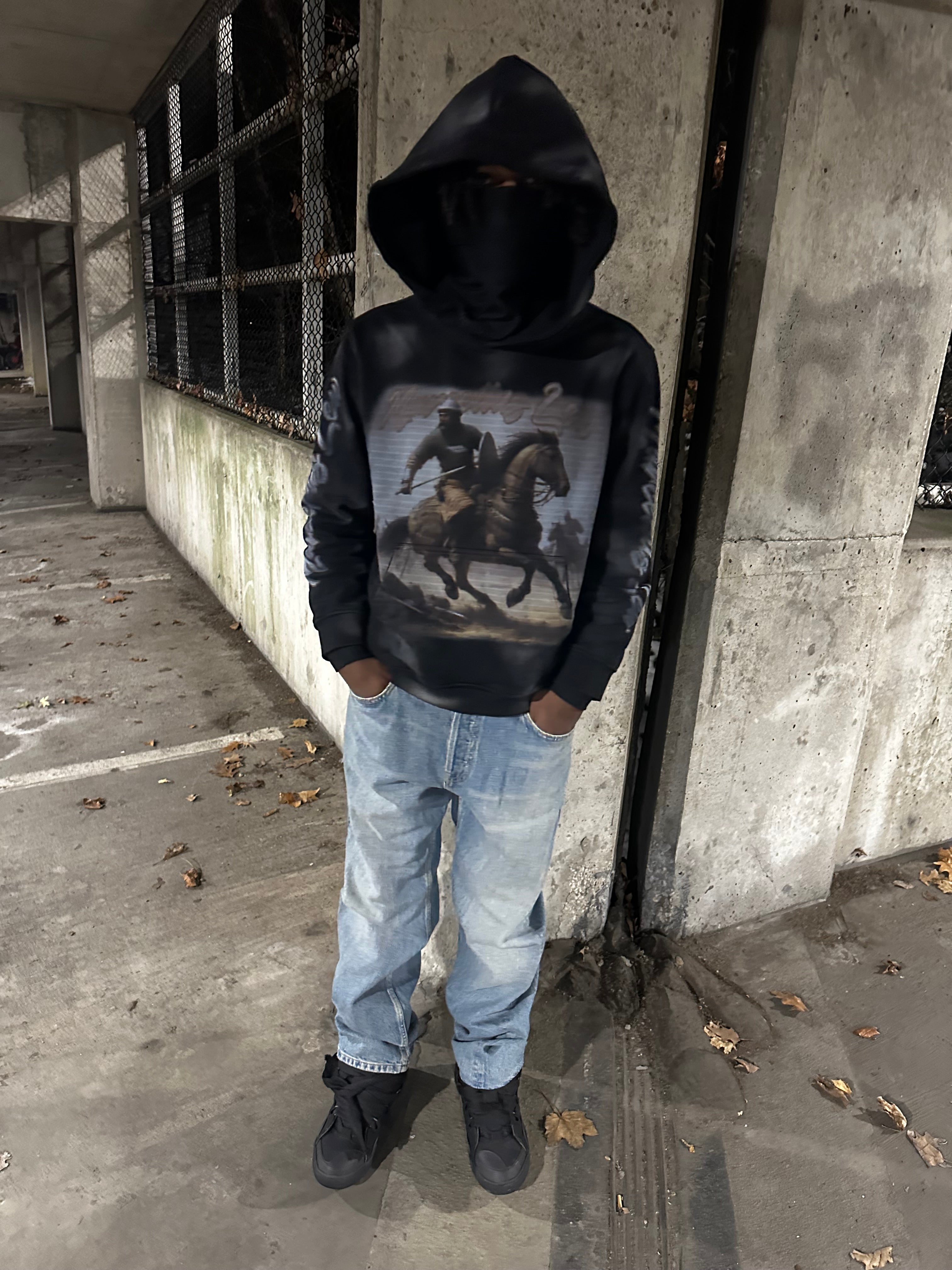 “The Roman’s Are Coming” Sunfade Wash Hoodie